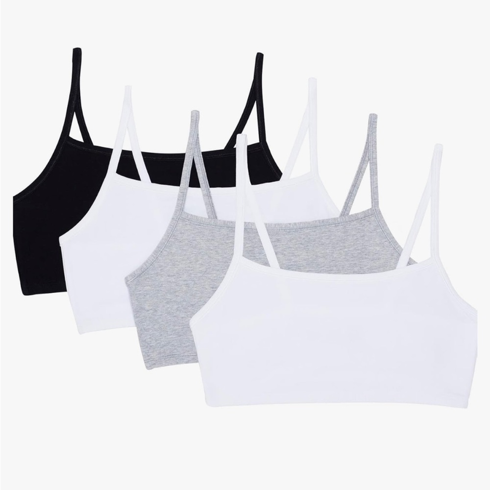 Fruit of the Loom Black Cami Bralette